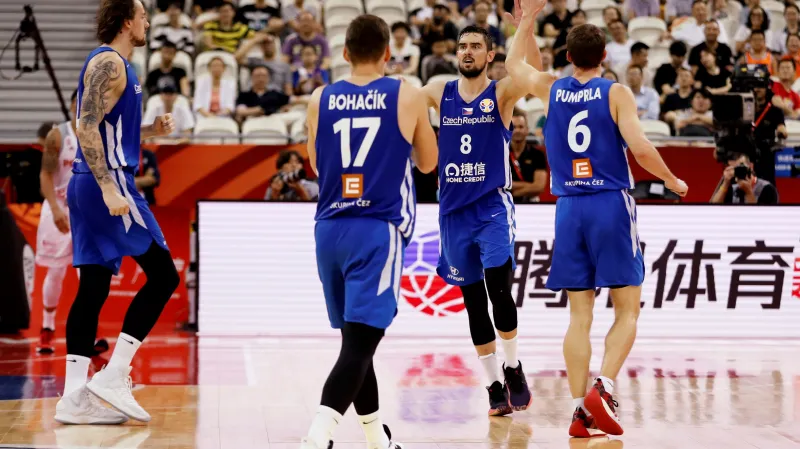 Radost českých basketbalistů