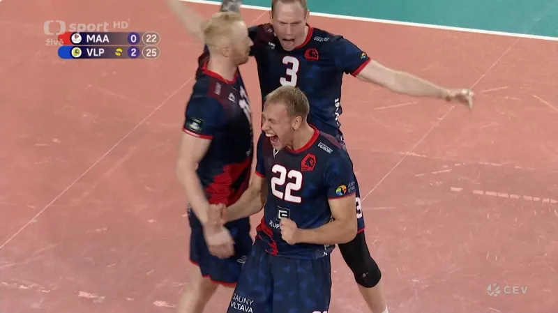 Sestřih utkání Maaseik – Lvi Praha