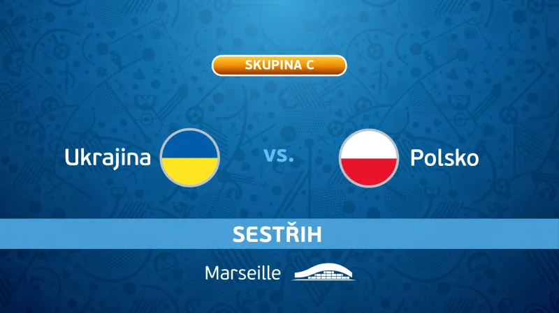 Sestřih utkání Ukrajina - Polsko