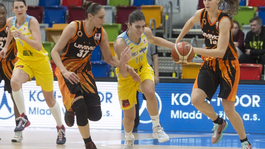 Utkání USK Praha - Jekatěrinburg