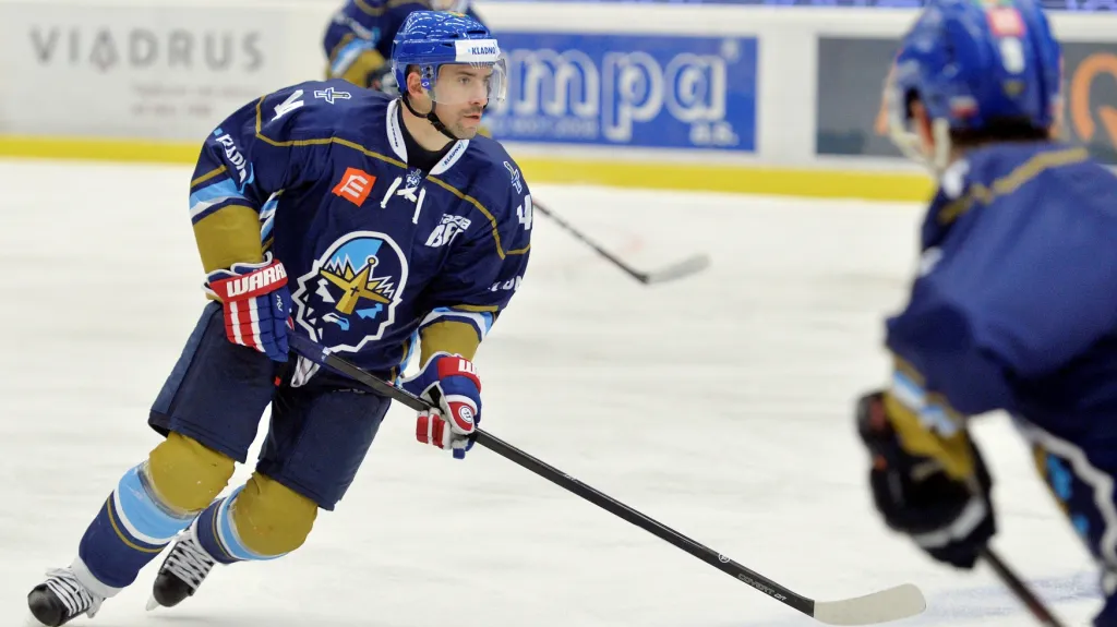 Tomáš Plekanec v dresu Kladna