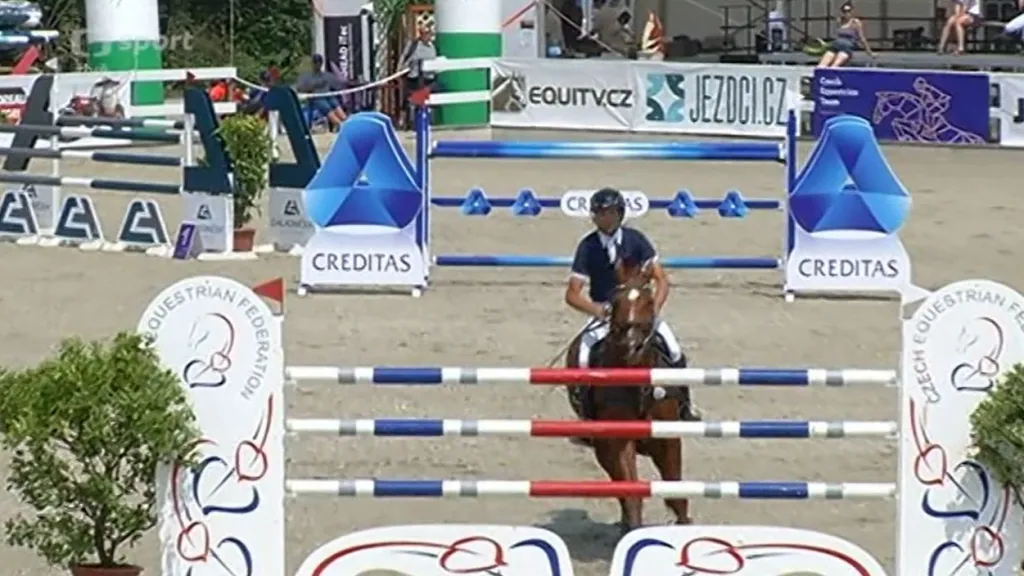 Vítězem Světového poháru v parkuru se v Olomouci stal Jiří Hruška