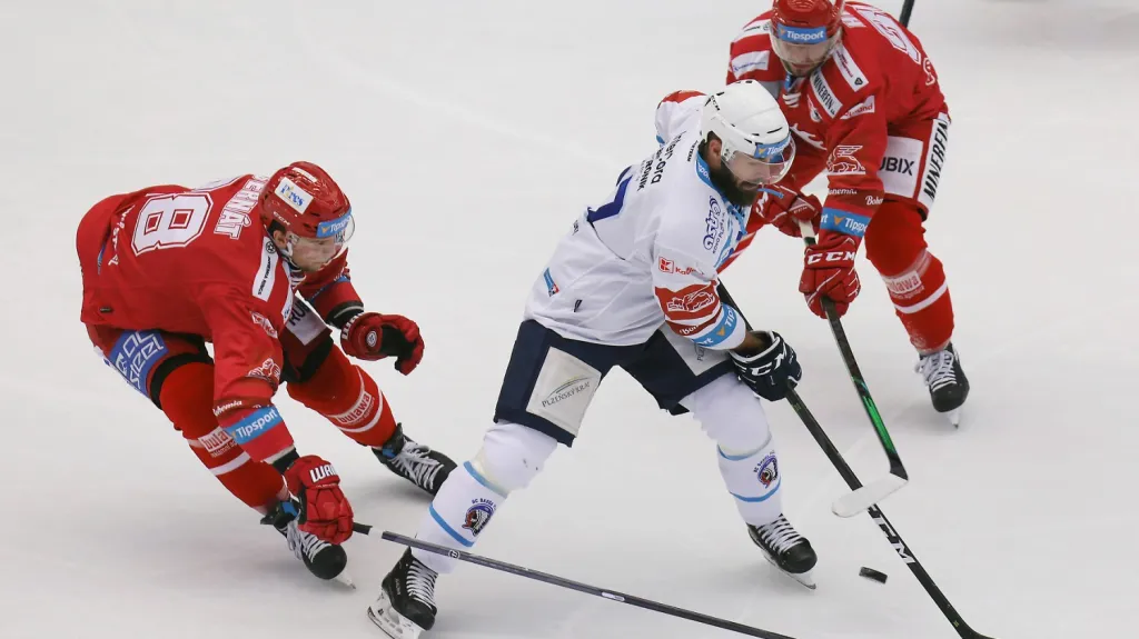 Utkání Třinec - Plzeň