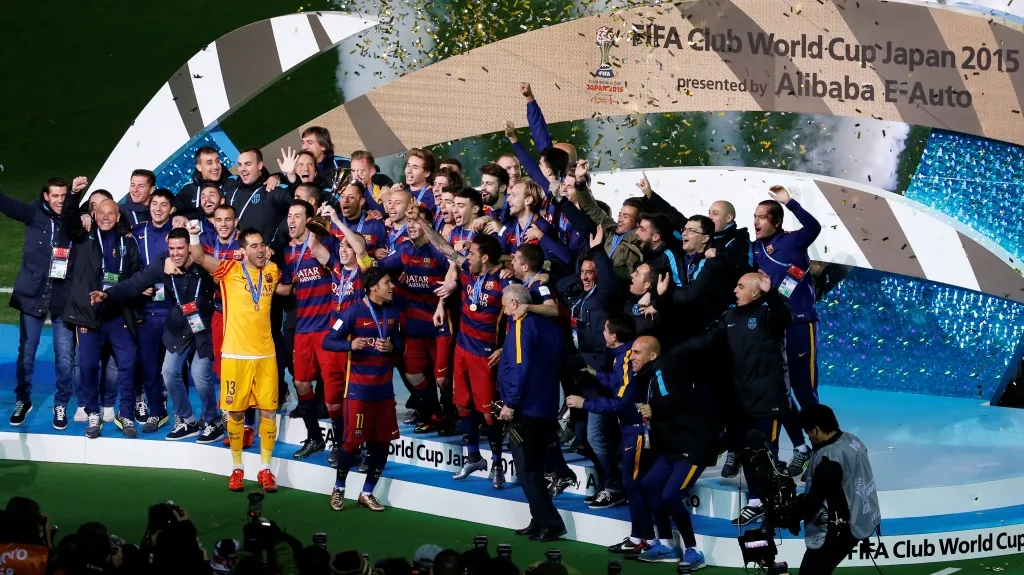Barcelona slaví triumf na MS klubů