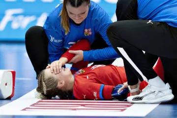 Kamila Kordovská se zranila v utkání s Kongem
