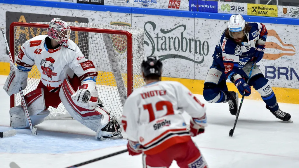 Utkání Kometa Brno – Olomouc