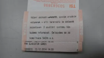 Řada lidí si nemohla koupit lístky na MS kvůli kolabujícím terminálům Sazky