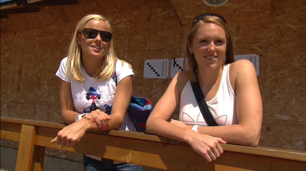 Markéta Sluková a Kristýna Kolocová