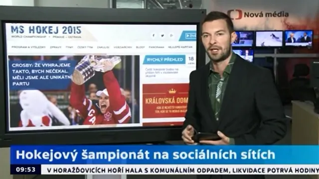 Vstup Nových médií ke konci mistrovství světa