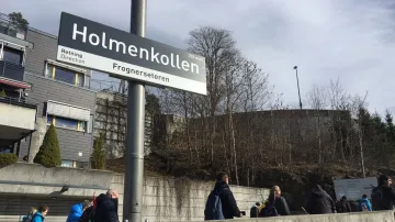 Pod areál v Holmenkollenu vede metro. Luxusní spojení