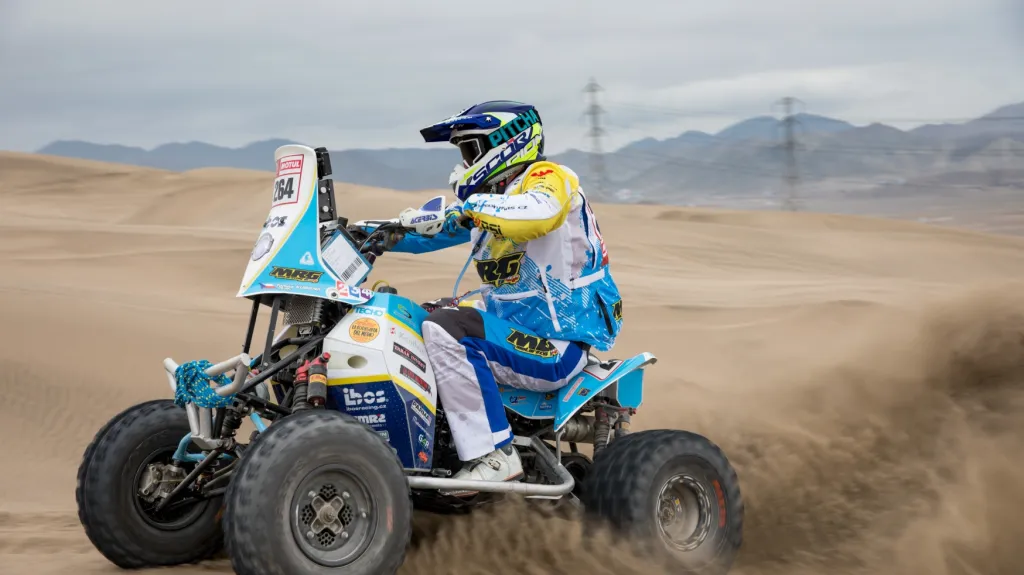 Tomáš  Kubiena na Rallye Dakar