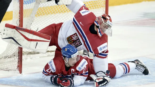 Čeští mladíci se chystají na hokejovou bitvu s USA