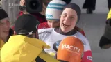 Zlatá jízda Tiny Hermannové na MS skeletonistů