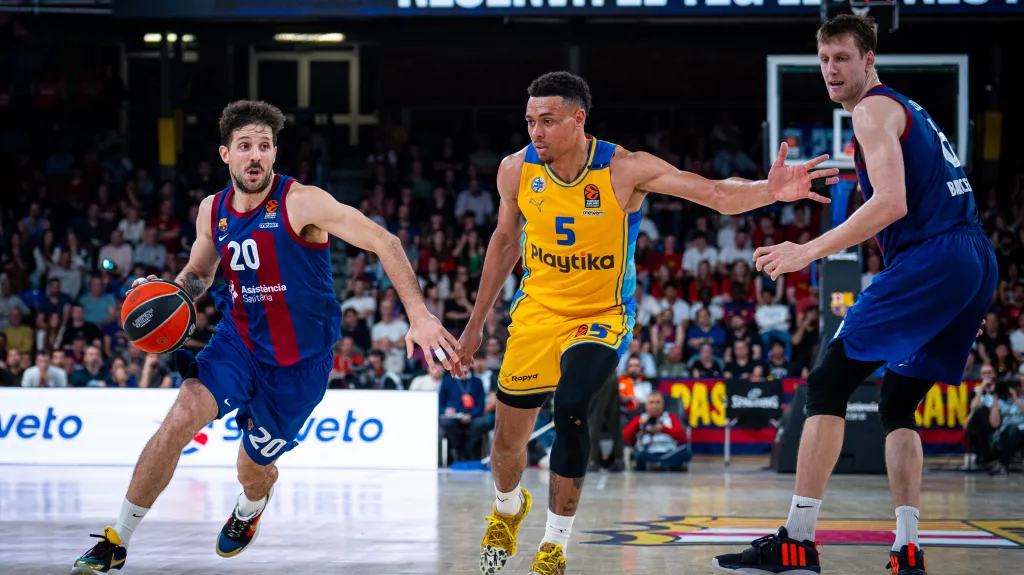 Utkání Barcelona – Maccabi Tel Aviv