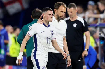 Phil Foden s Garethem Southgatem