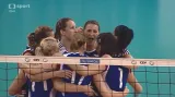 Koncovka utkání Česko - Rumunsko s ohlasem trenéra Carla Parisiho