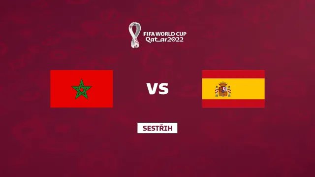 Sestřih utkání Maroko – Španělsko