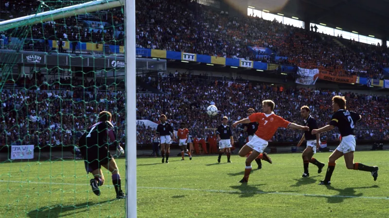 Dennis Bergkamp na Euru 1992