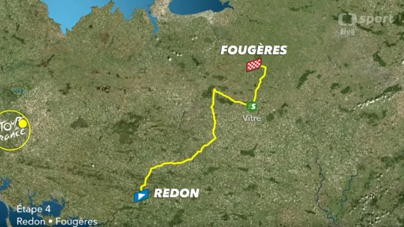 Představení 4. etapy Tour de France