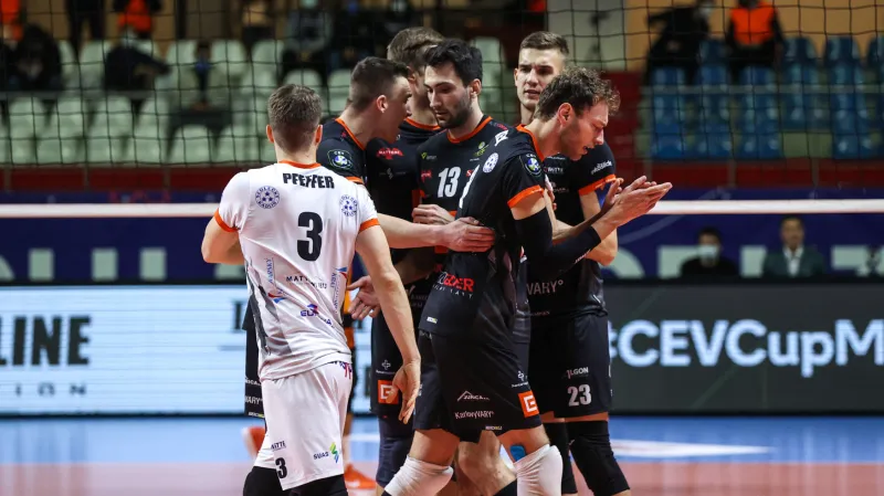Volejbalisté Karlovarska prohráli i v odvetě Poháru CEV s Tours