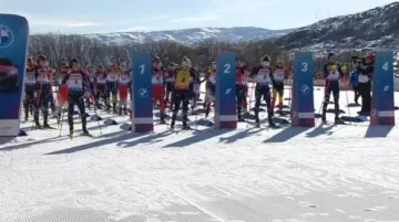 Sestřih stíhačky biatlonistek v Soldier Hollow