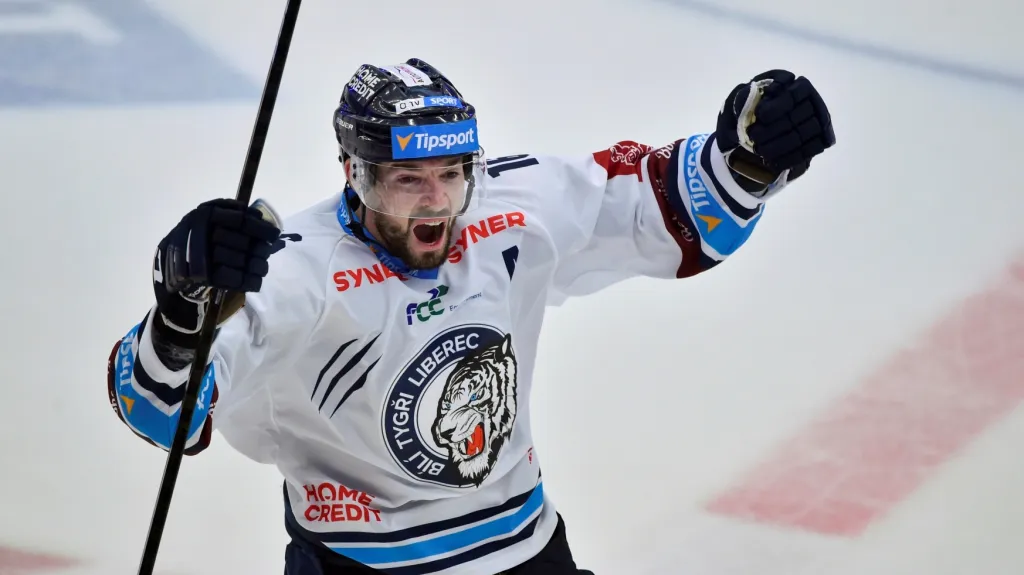 Liberecký forvard Michal Birner