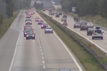 Odjezd fanoušků byl i přes hustou dopavu plynulý