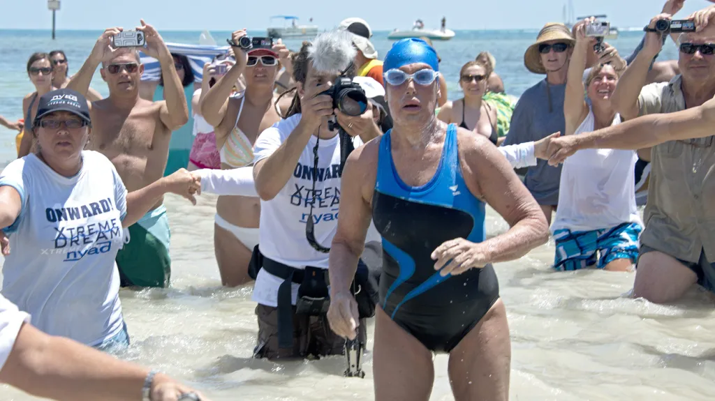 Diana Nyadová po úspěšném pokusu