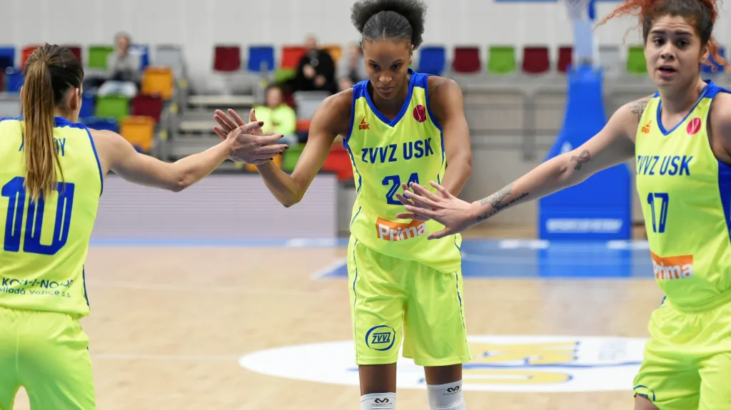 Basketbalistky ZVVZ USK Praha