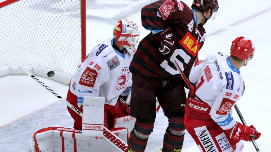 Utkání Oceláři Třinec - Sparta Praha