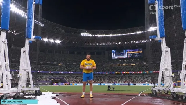 Zlatý hod diskaře Stahla