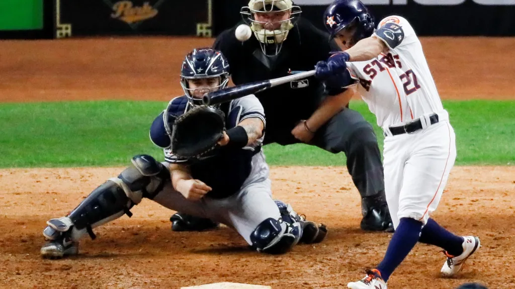 Venezuelan Altuve na pálce
