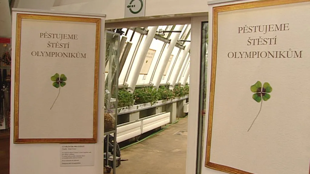 Čtyřlístky pro olympioniky