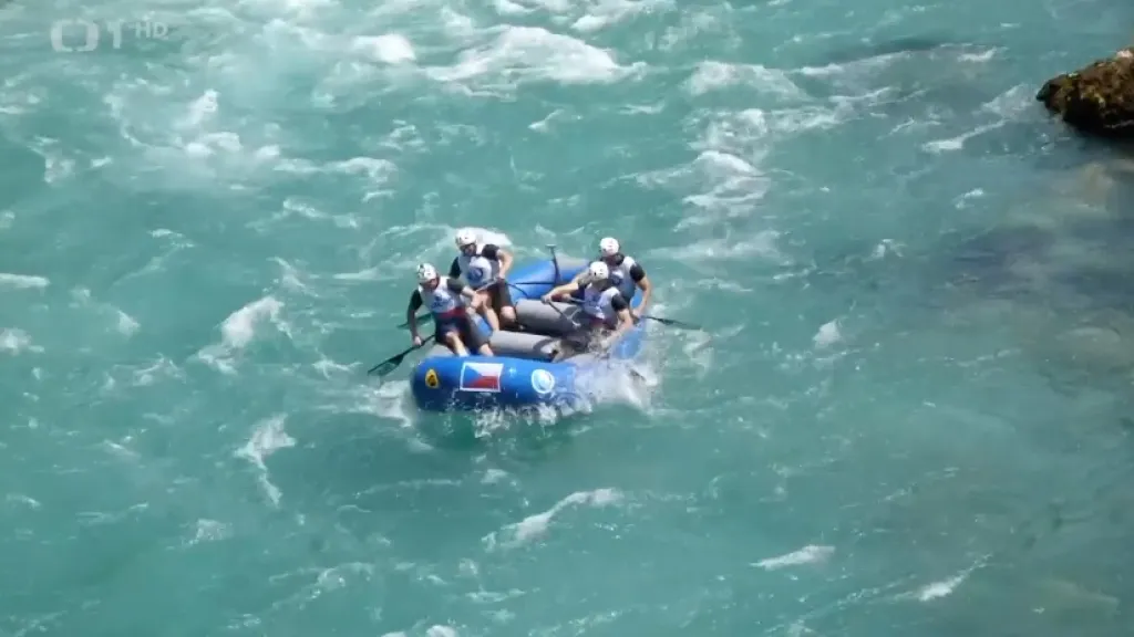 Ve sjezdu na MS v raftingu byly Češky nejrychlejší