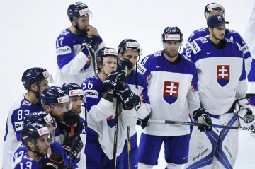 Zklamaní hokejisté Slovenska