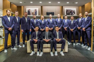 Česká basketbalová reprezentace v novém outfitu