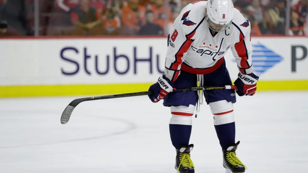 Zklamaný Alex Ovečkin z Washingtonu