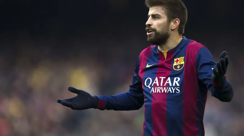Gerard Piqué z Barcelony