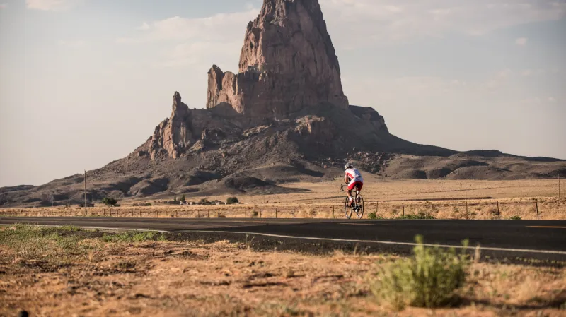Svaťa Božák na závodě Race Across America