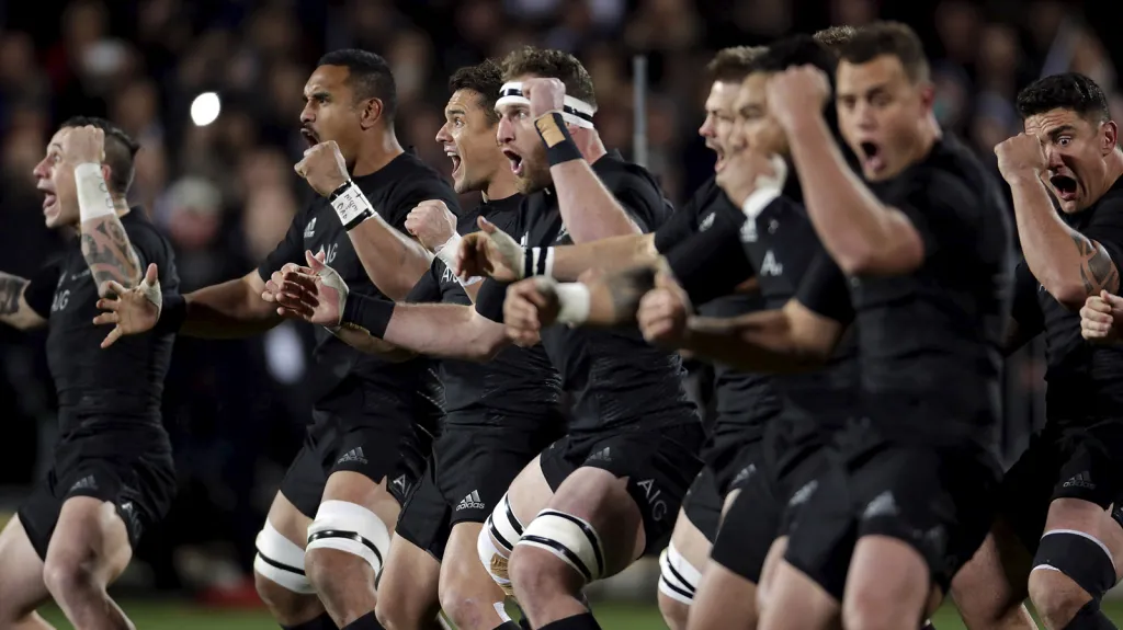 Haka ragbistů Nového Zélandu
