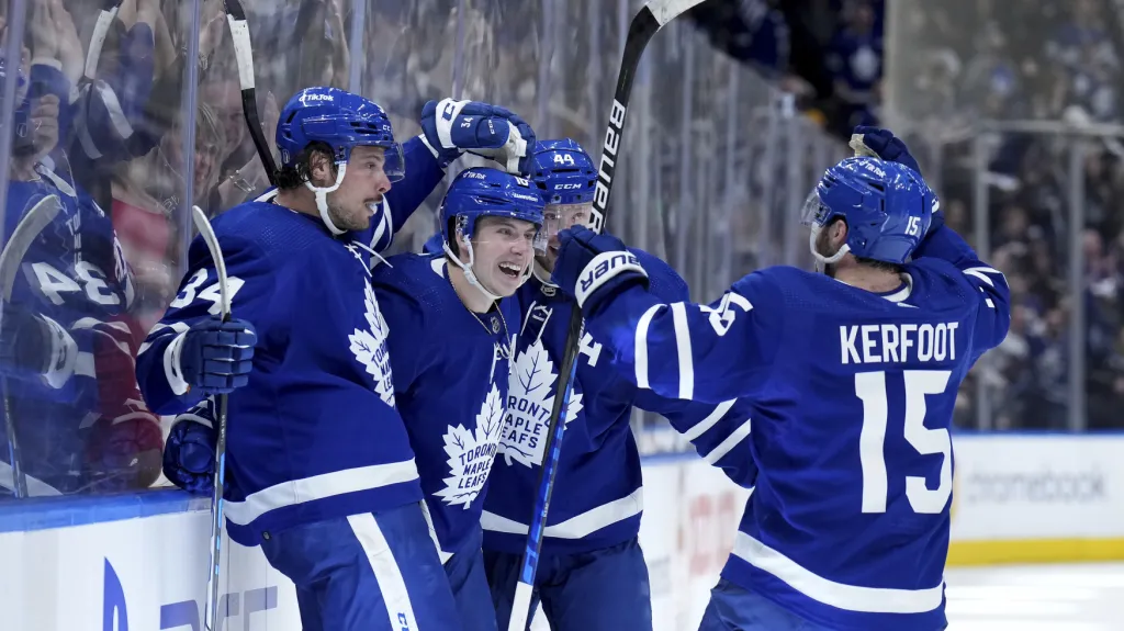 Radost hráčů Toronta