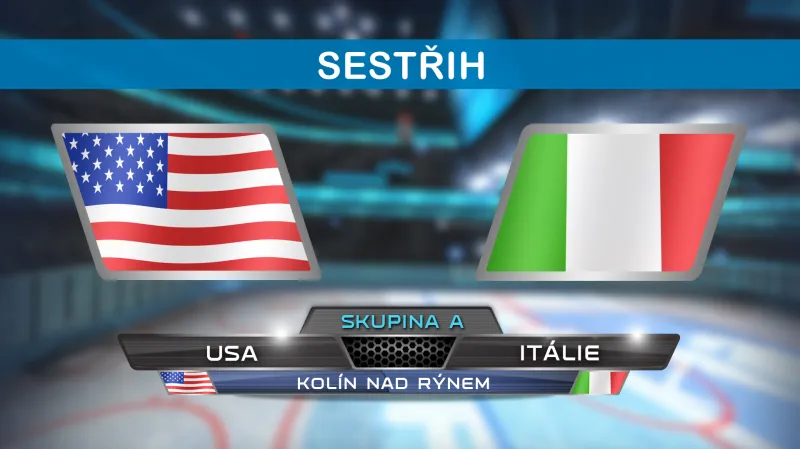 Sestřih utkání USA - Itálie