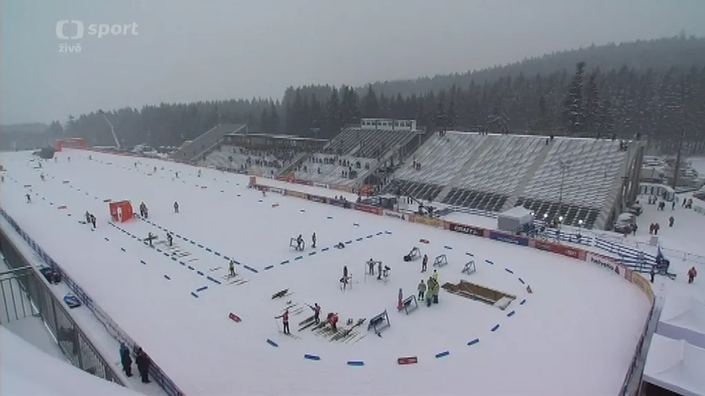 Běžecký areál v Novém Městě na Moravě