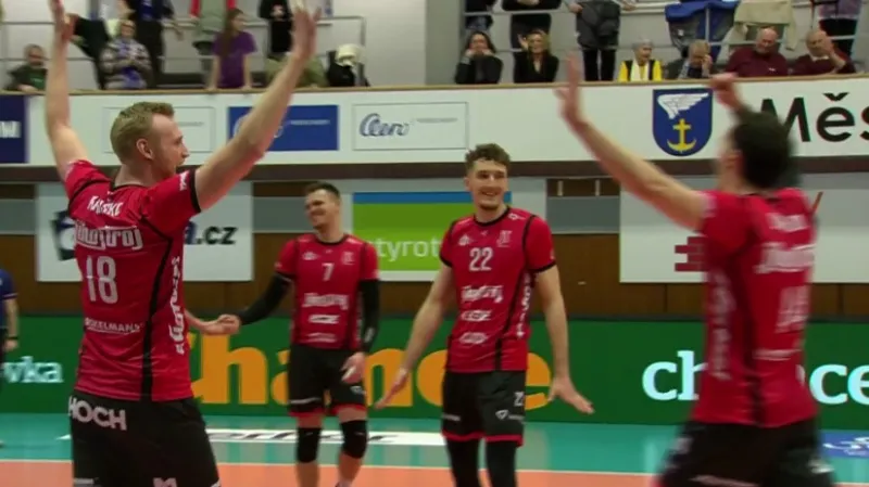 Volejbalisté Budějovic porazili Odolenu Vodu