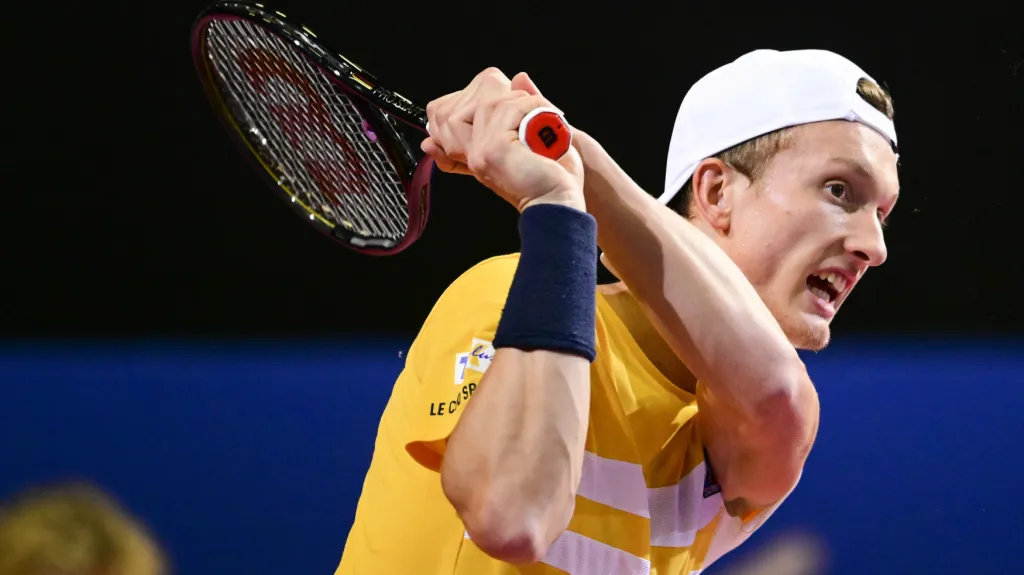 Český tenista Jiří Lehečka 