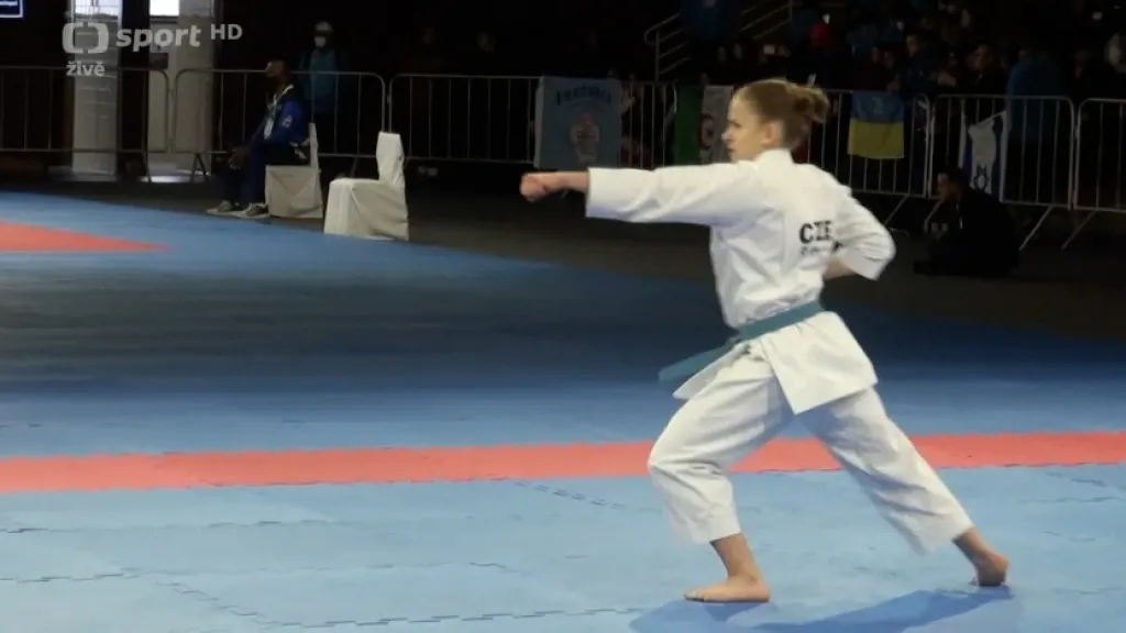 Ve sportovním karate uspěla v Brazílii Vachoutová
