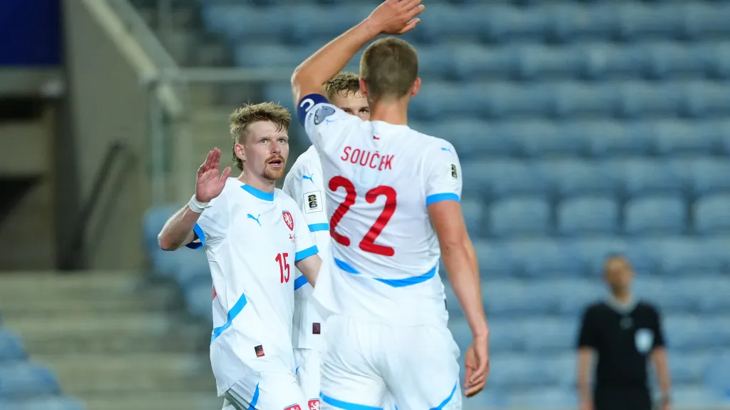 Pavel Šulc se raduje z branky