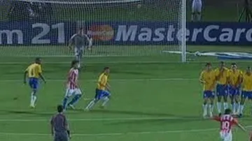 Utkání Brazílie-Paraguay