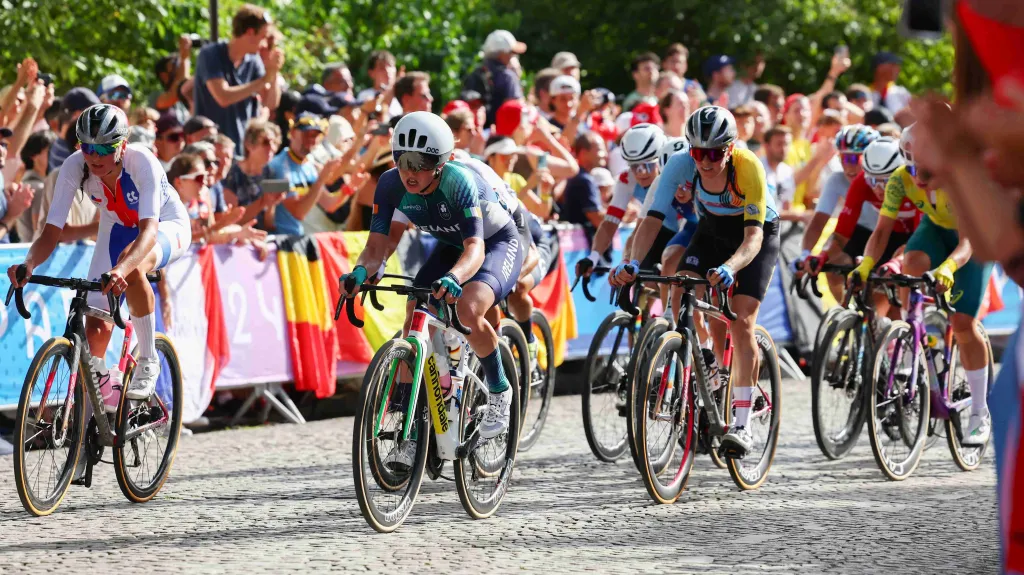 Julia Kopecký v olympijském silničním závodě