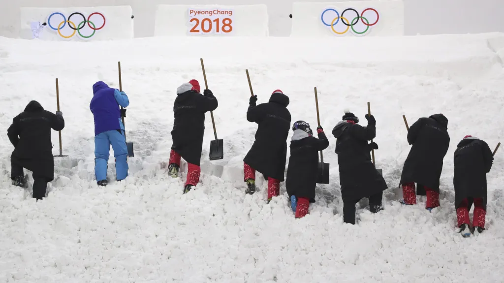 Dobrovolníci na olympijských hrách v Pchjongčchangu